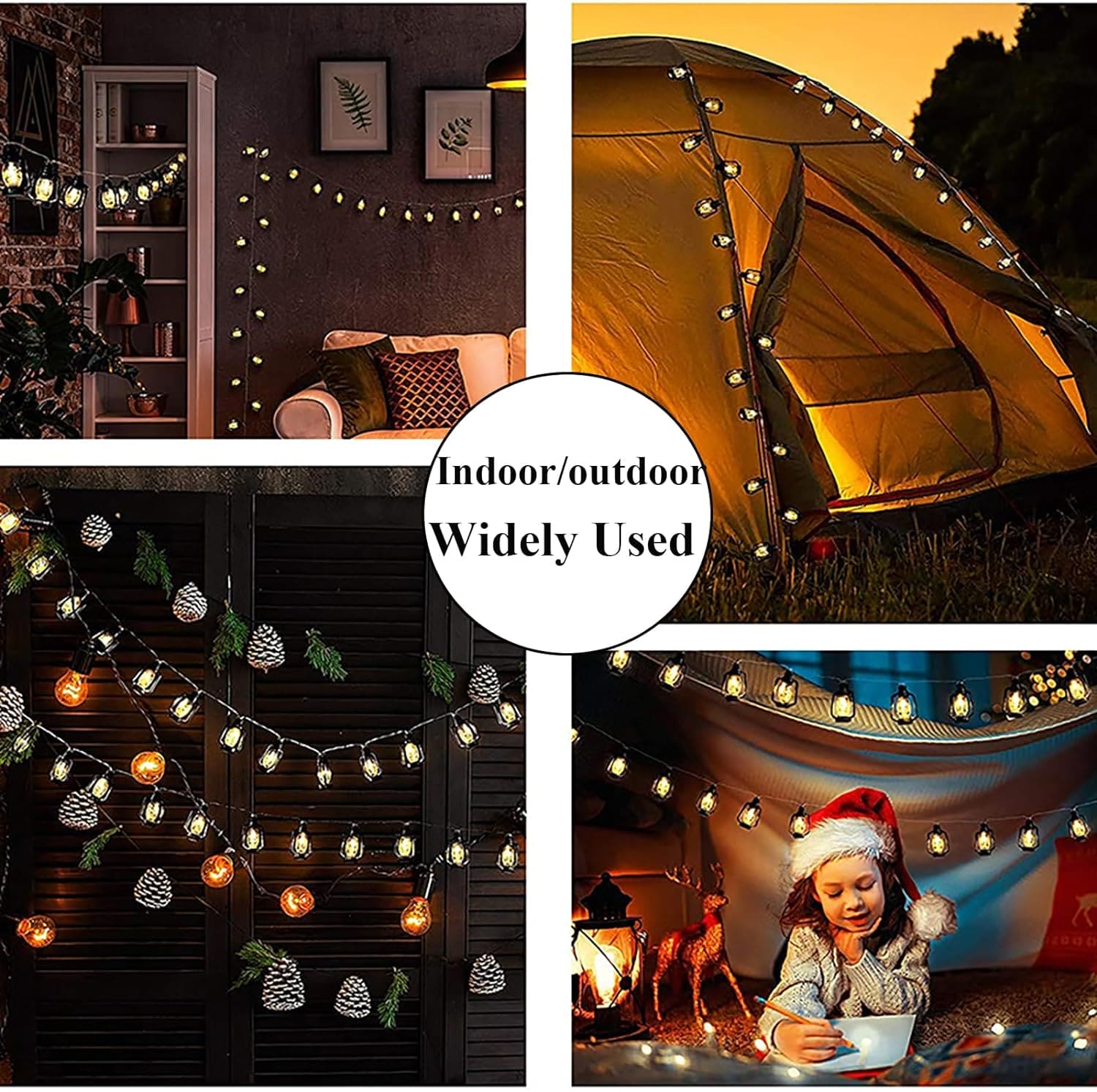 Set Of 10 Lantern String Light, Led Decor Kerosene Oil Lamp Fairy Light, Battery Powered Lantern Fairy Garland Light, Barn Lanterns Battery Powered Set Of 10 Lantern String Light, Led Decor Kerosene Oil Lamp Fairy Light, Battery Powered Lantern Fairy Garland Light, Barn Lanterns Battery Powered